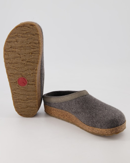 Haflinger Grizzly Torben Hausschuhe in Grau