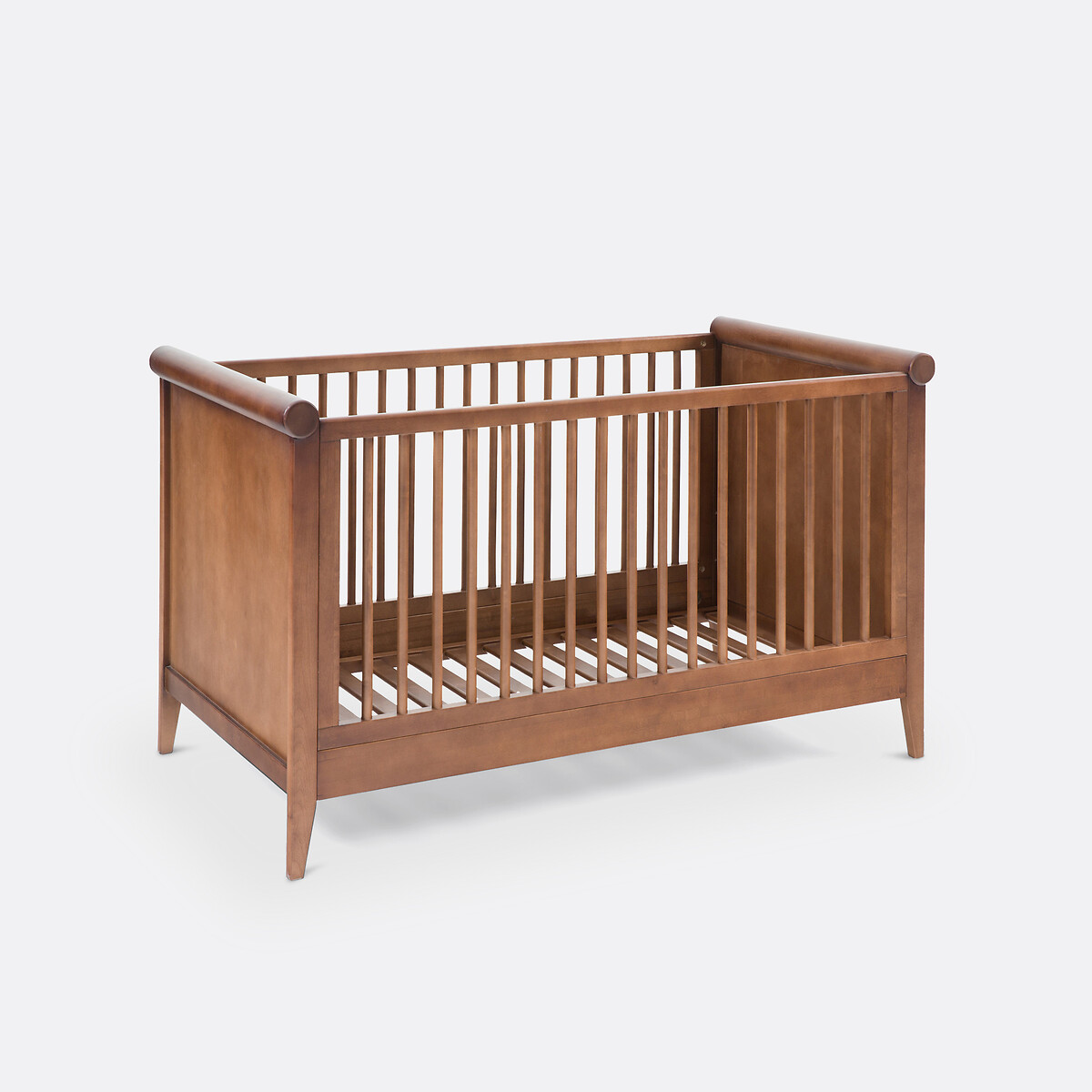 LA REDOUTE INTERIEURS<br>Cama de bebê evolutiva vintage em tom de nogueira, Florette
