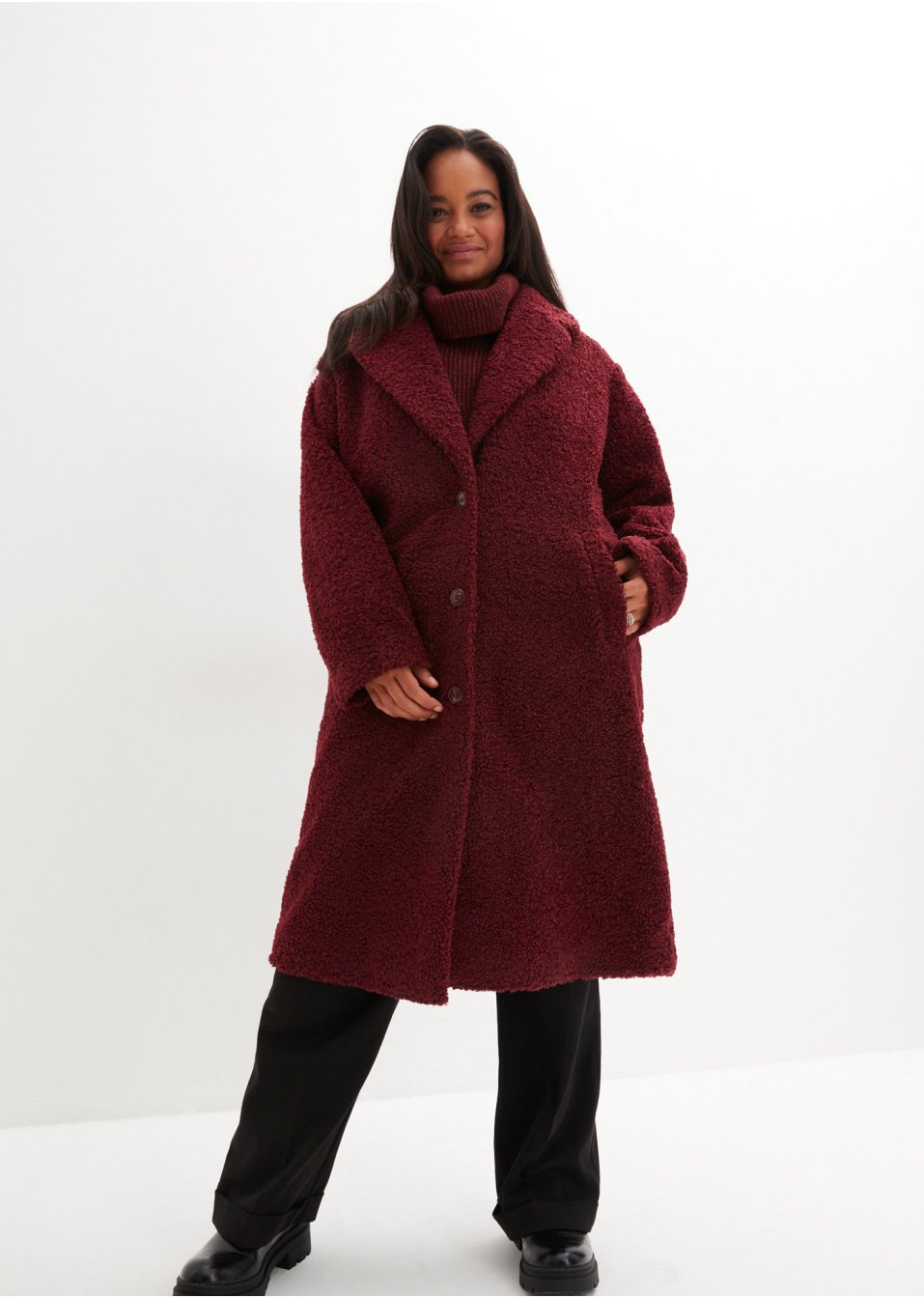 Manteau blazer en synthétique