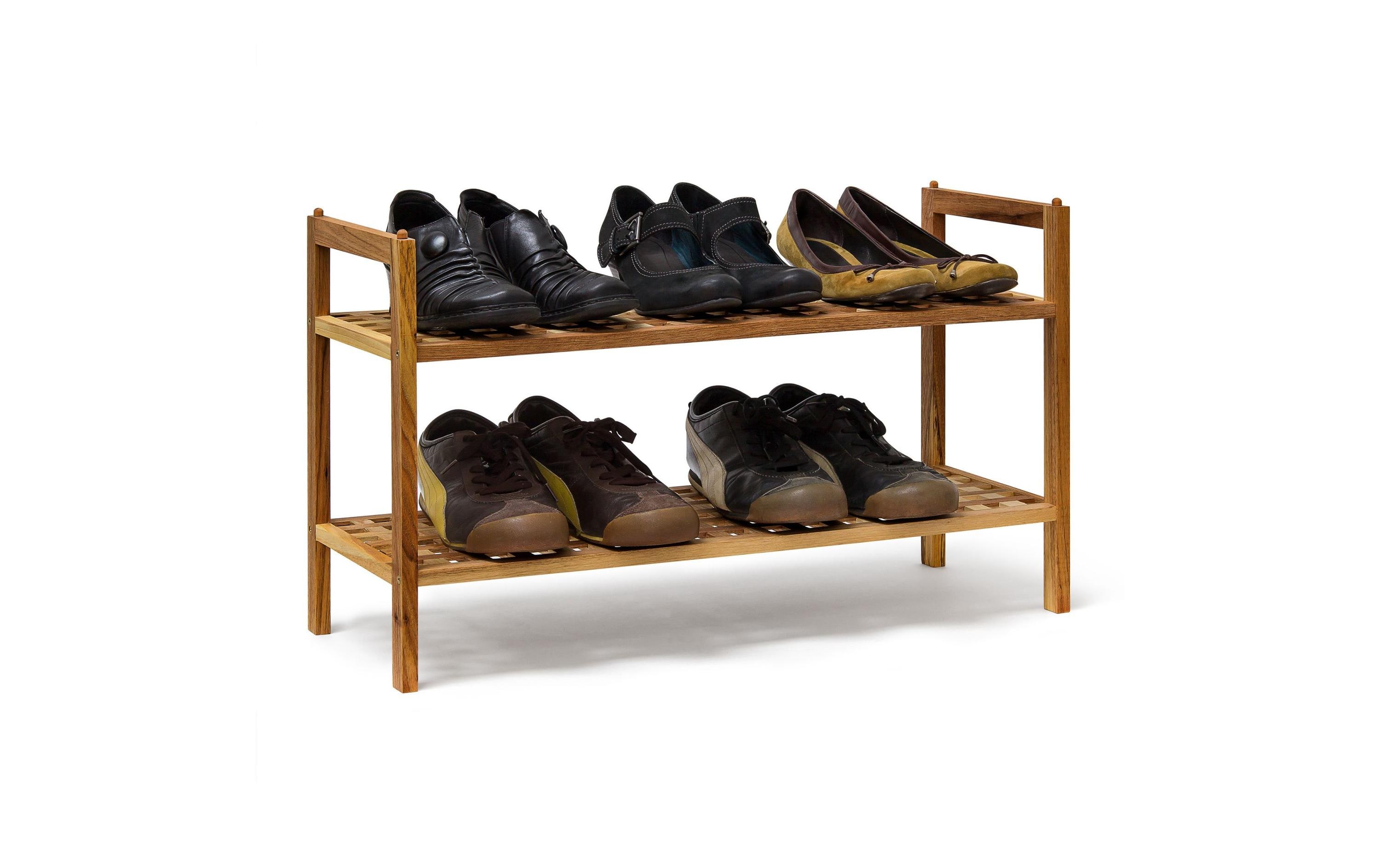 Schuhregal stapelbar 69 x 40.5 cm, NatureSchuhablage