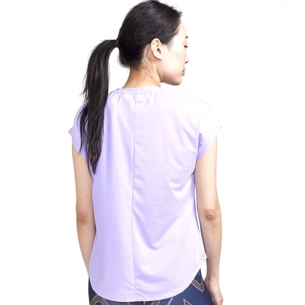 T-shirt running CRAFT CORE ESSENCE SS TEE W LAVENDER