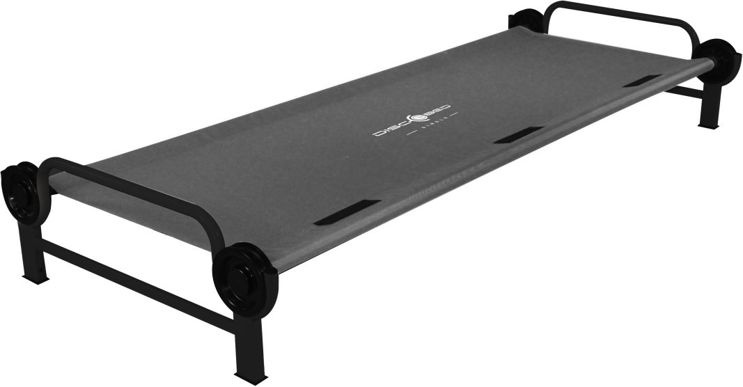 Disc-O-Bed Single L Outdoor- & Camping-Einzelbett grau