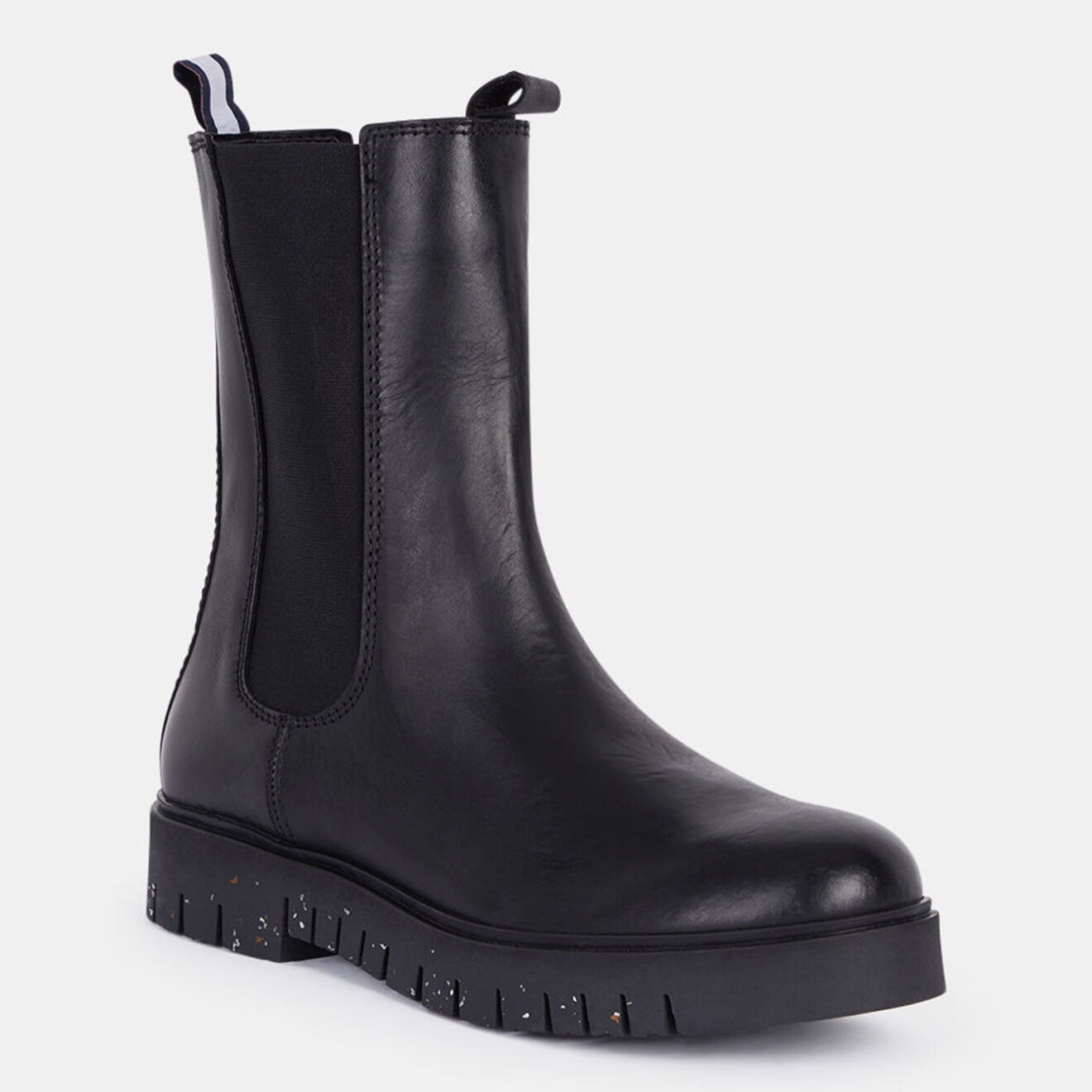 Tommy Jeans Chelsea boots en Cuir noires