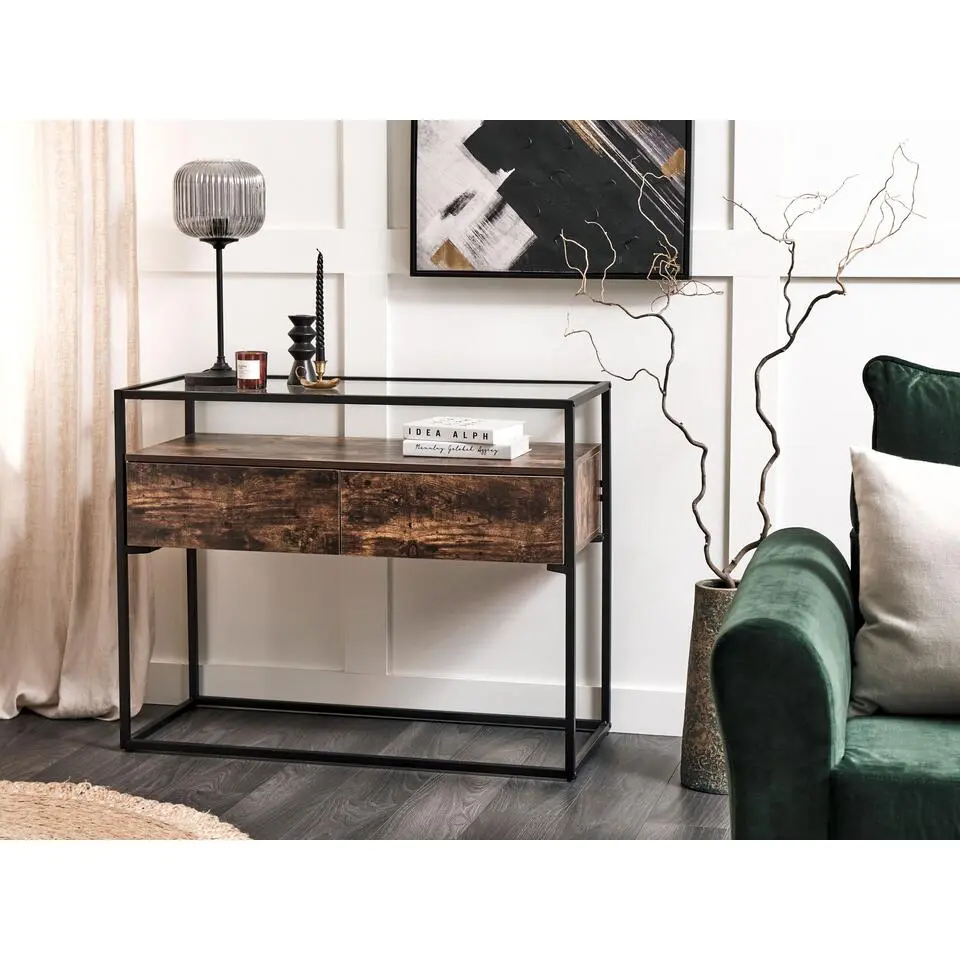 MAUK - Consoletafel - Zwart - MDF
