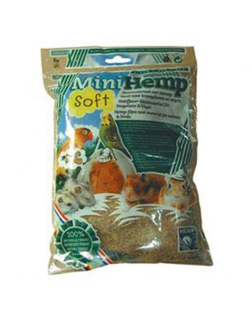Hempflax Mini Hemp Soft Nestmateriaal - Kooi Accessoire - 50 g