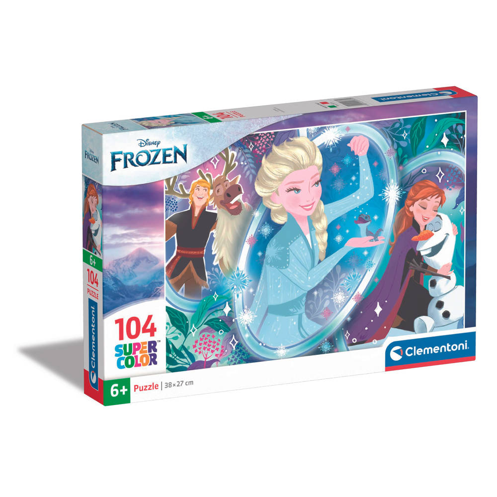 Clementoni Disney Frozen puzzel - 104 stukjes