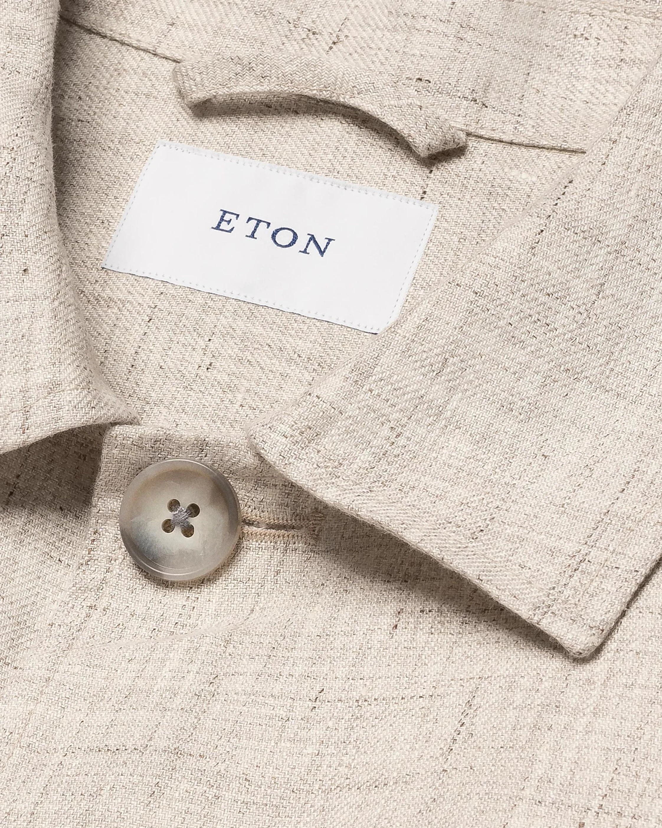 ETON Overshirt Mit Taschen Aus Leinen