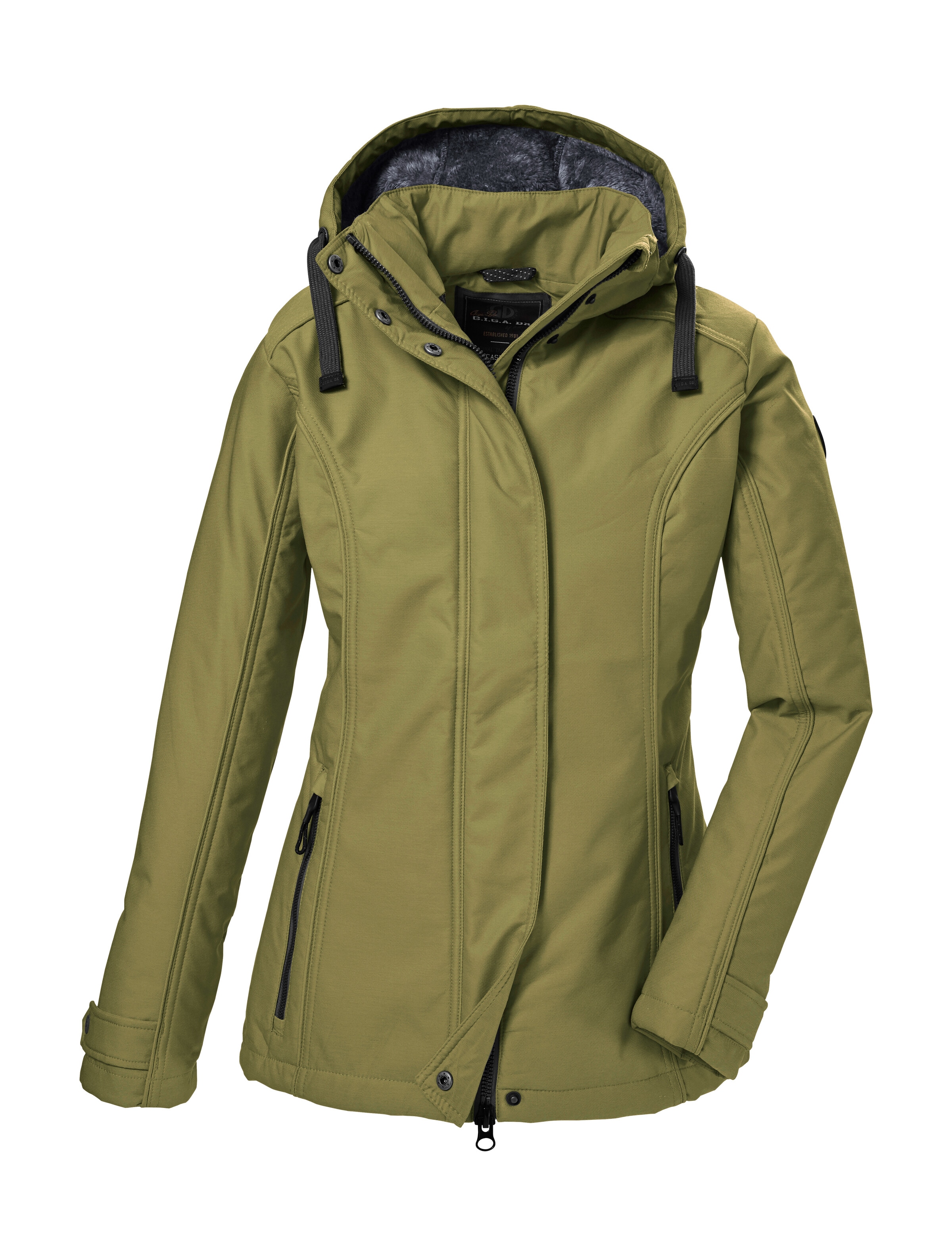 G.I.G.A. DX by killtec Softshelljacke »GW 23 WMN SFTSHLL JCKT« Wasser- und windabweisende Softshelljacke mit Fleecefutter