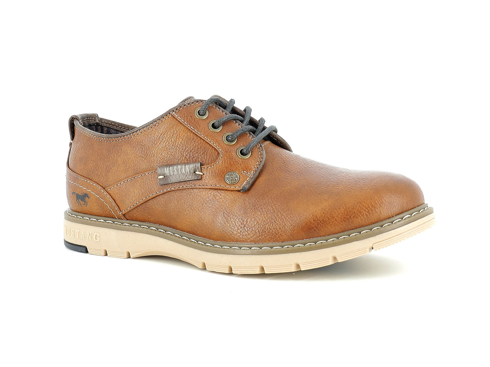 Mustang-4105 303 Synthétique Cognac