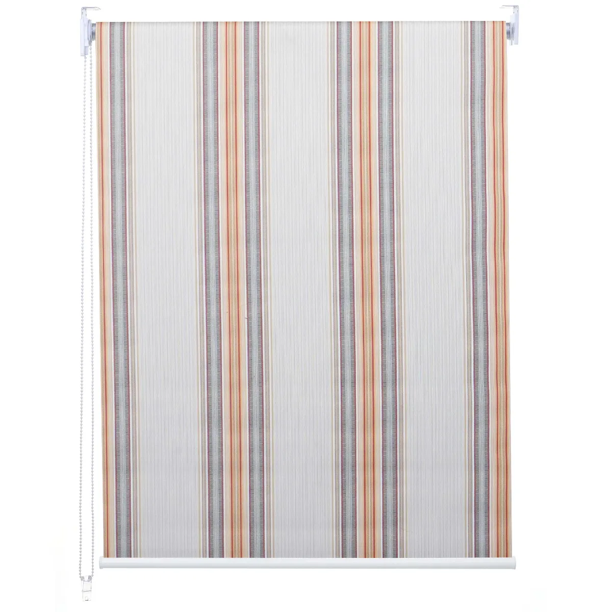Decoshop26 Store occultant 80x160 cm Gris Marron Orange