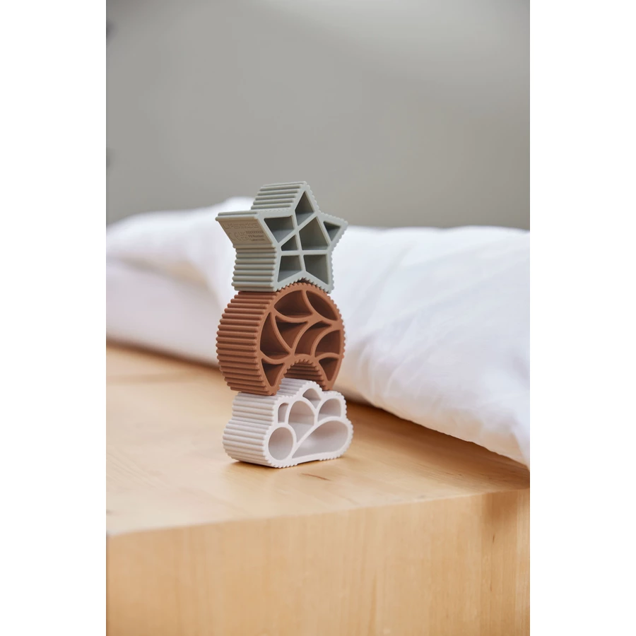 LÄSSIG Sensory Stacking Tower Little Universe