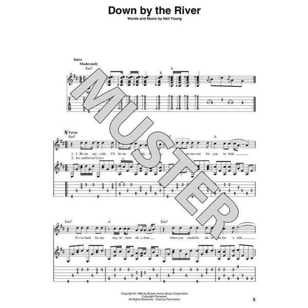 Hal Leonard Fingerpicking Neil Young