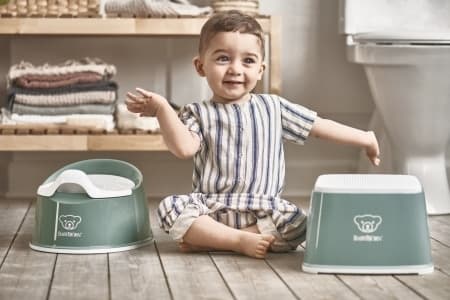 BabyBjörn Smart potte, grøn