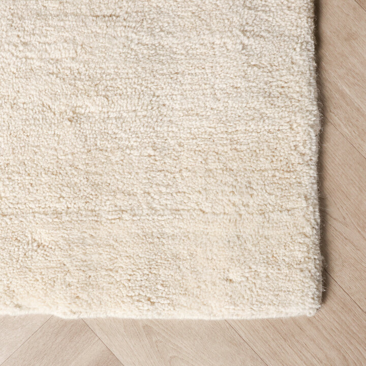 Wollen vloerkleed - Judith Pebble Creme
