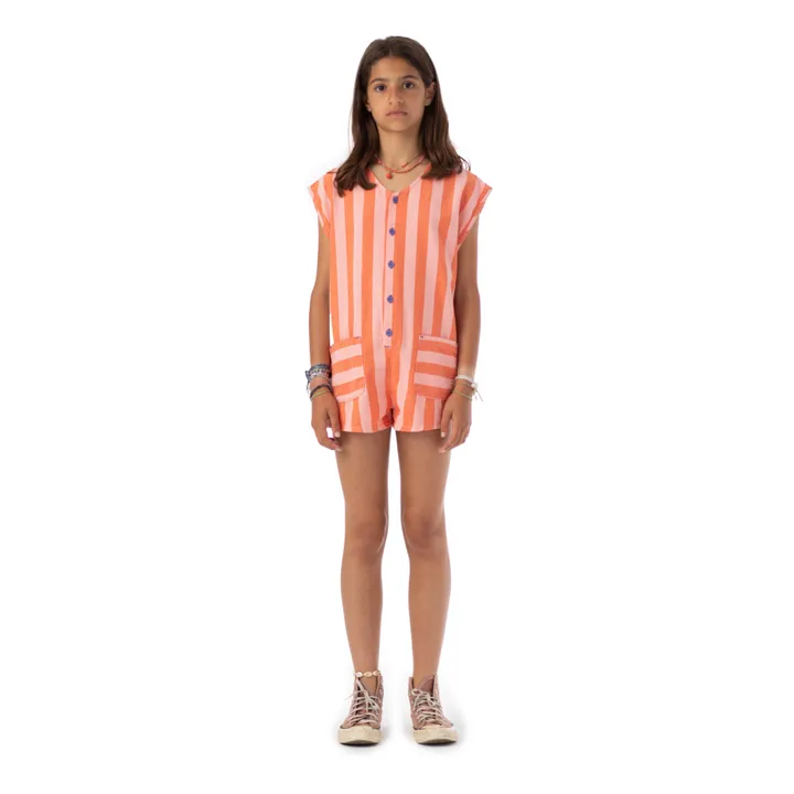 Piupiuchick Combishort Rayure | Rose