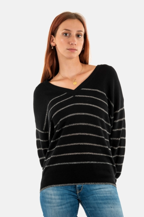 Pull hiver Le Temps Des Cerises more 0001 black