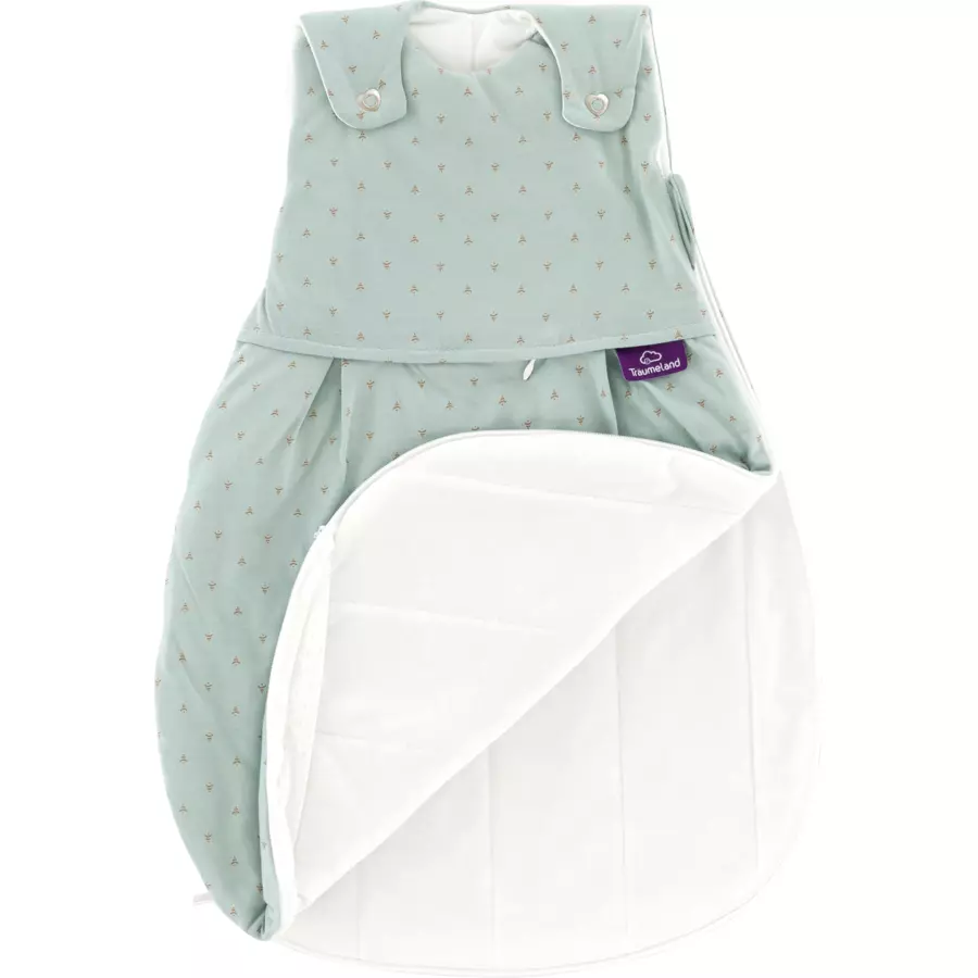 Träumeland Schlafsack 3-tlg. Liebmich Twister blau