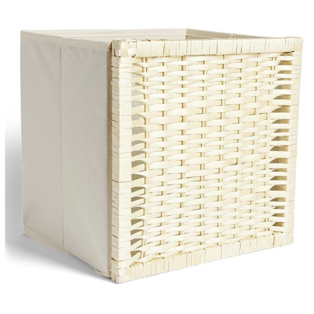 Panière bimatière Box Cube 31xH31x29cm