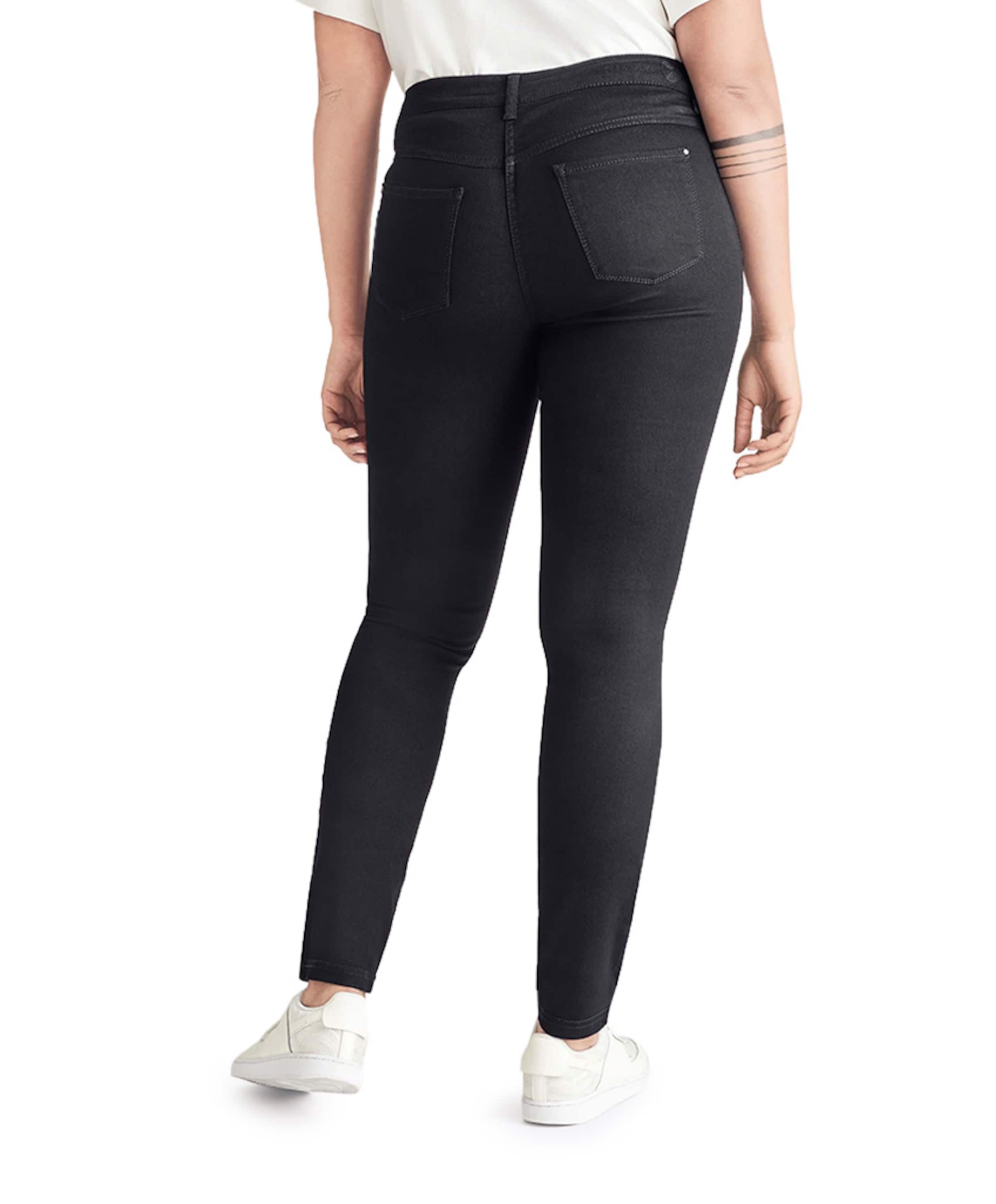 MAC DREAM SKINNY dames jeans zwart