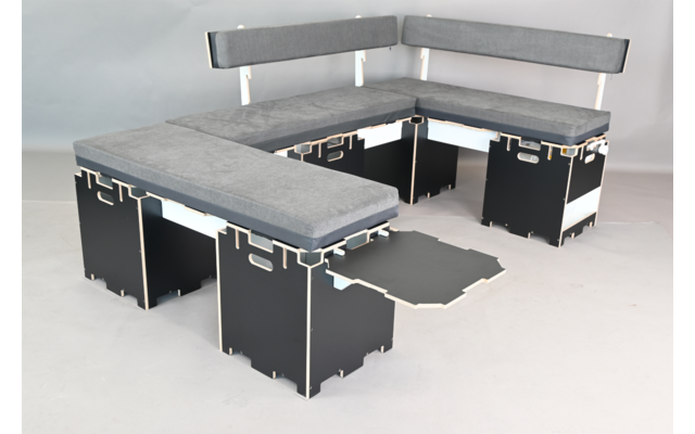 VOJO Boxen-Set Nomad - Black L