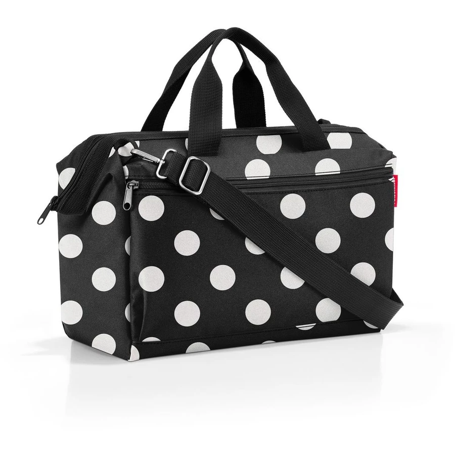 reisenthel travelling allrounder S pocket - Reisetasche 39 cm dots white