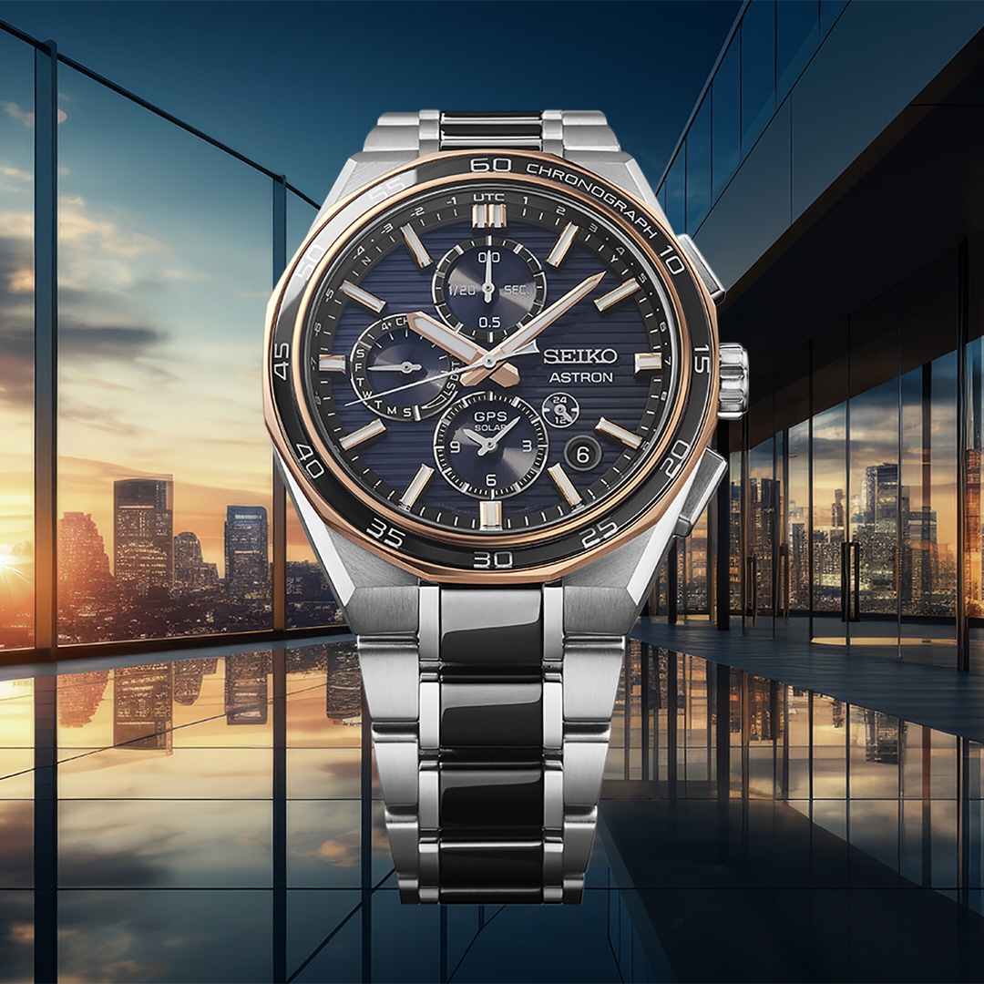 Seiko Astron 5X GPS Solar Dual Time Chronograph 44 Limited Edition