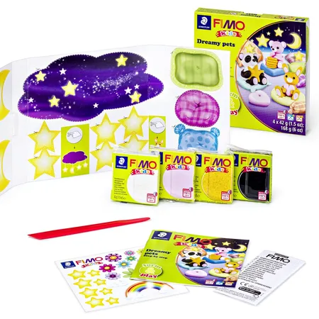STAEDTLER® FIMO® kids Modelliermasse form&play Dreamy Set