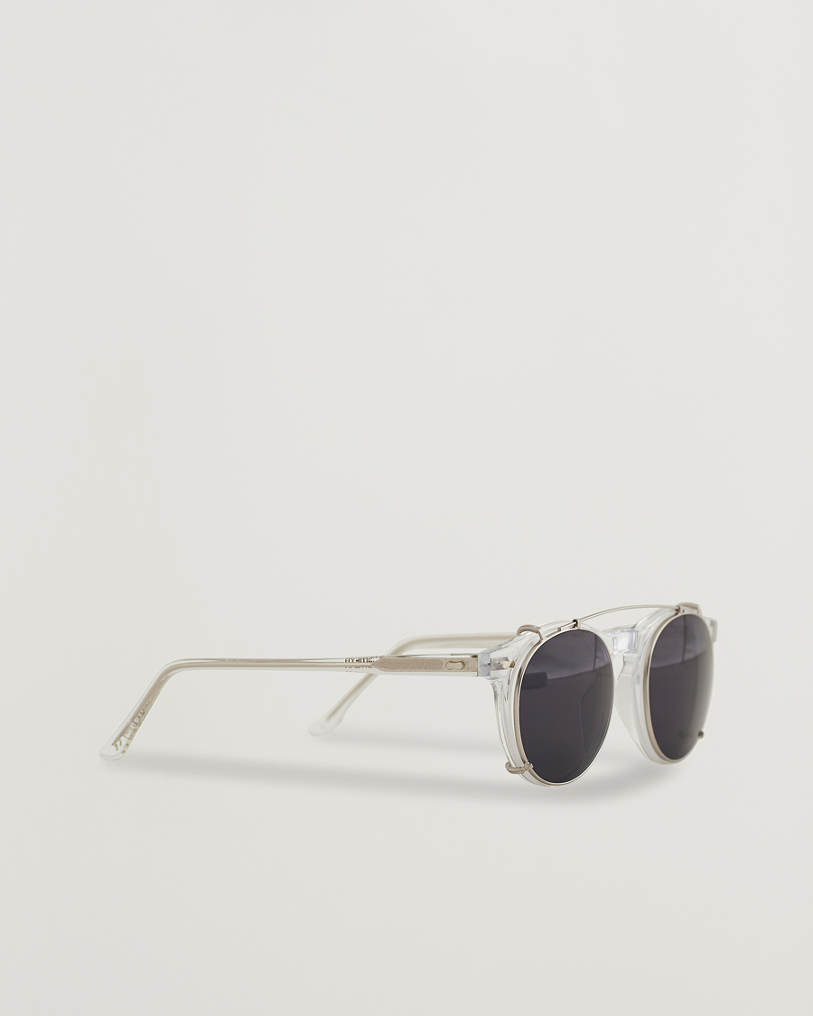 TBD Eyewear Clip-ons Silver/Gradient Grey