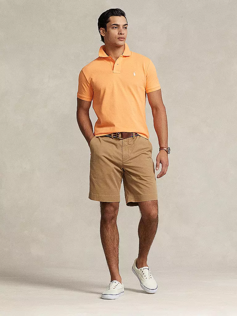 POLO RALPH LAUREN Poloshirt Custom Slim Fit orange