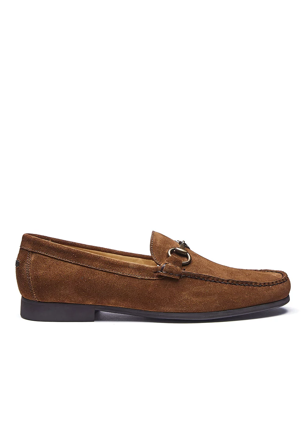 MOCASSIN R MORSETI VELOURS MARRON