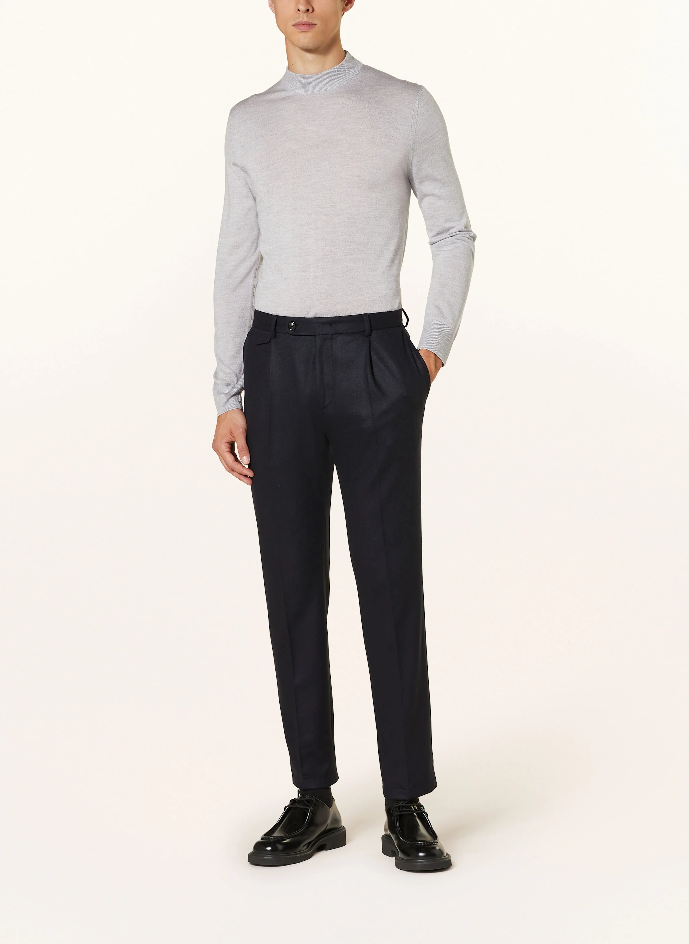 windsor. Anzugshose SILVY Regular Fit aus Cashmere