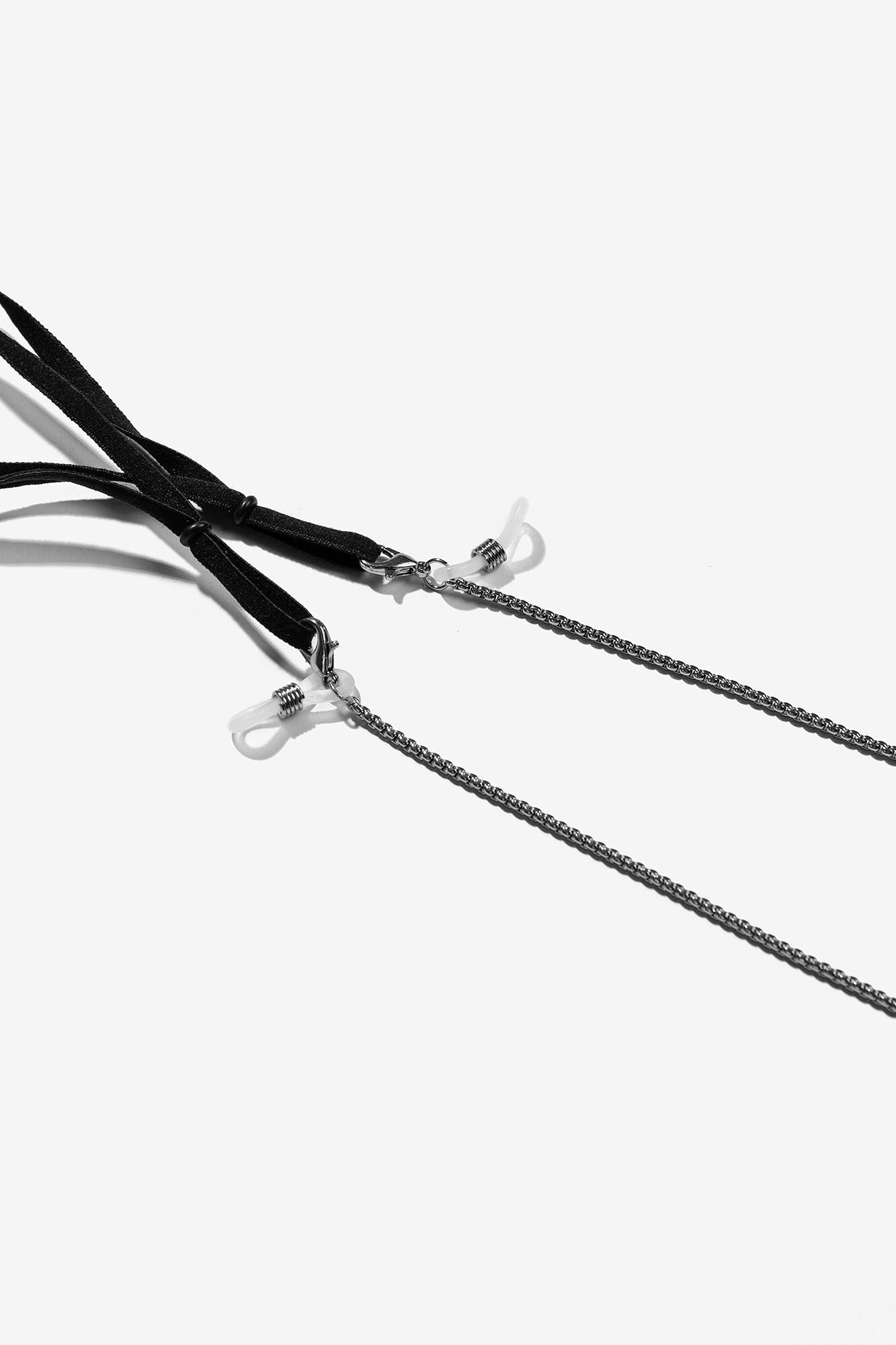 Cadena para gafas de aço - cinza