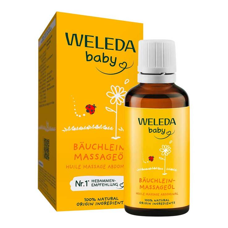 Weleda Baby Bäuchlein-Massageöl, 50 ml