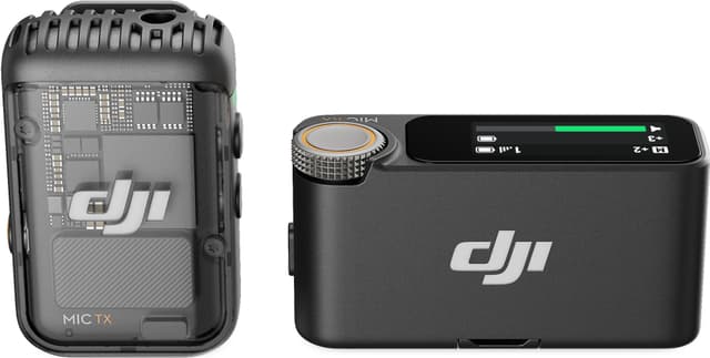 DJI Mic 2 trådløs videomikrofon sæt (sort)