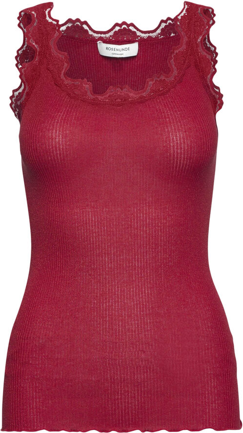 Rosemunde RWBliss SL top High risk red w. lurex