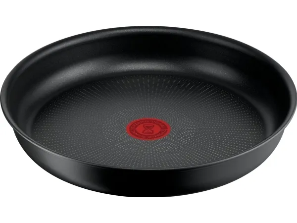 Tefal Ingenio Unlimited L76495, Blandet sæt, Sort, Aluminium, Titanium, Sort, Thermo-Spot