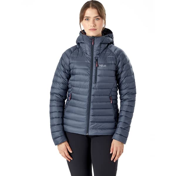 Doudoune randonnée RAB MICROLIGHT ALPINE JACKET WMNS STEEL
