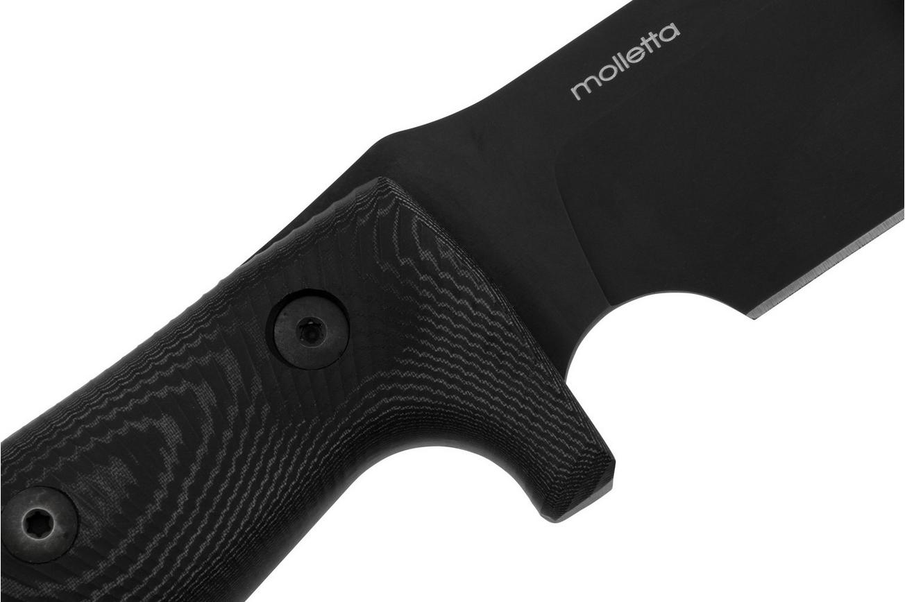 LionSteel M7 MB Black vaststaand mes, Molletta design
