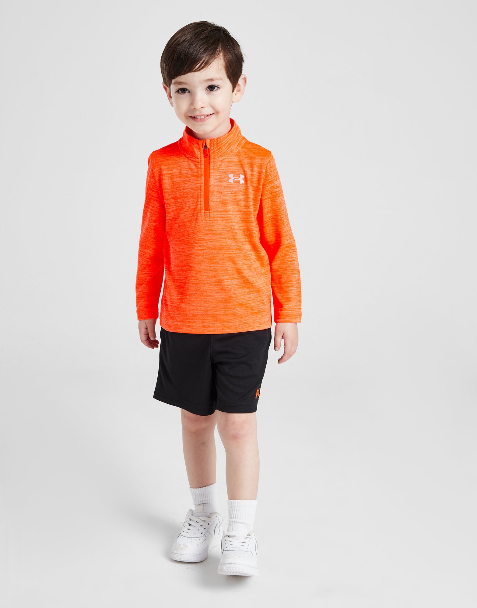 Under Armour Ensemble Haut Zippé/Short Bébé