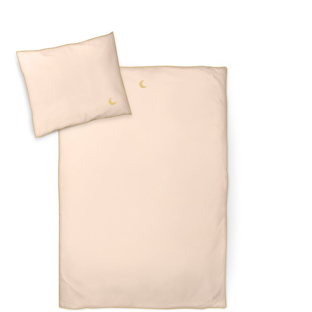 Køb Moonboon Rose Cloud With Moon Baby Seng Hør Embroidery