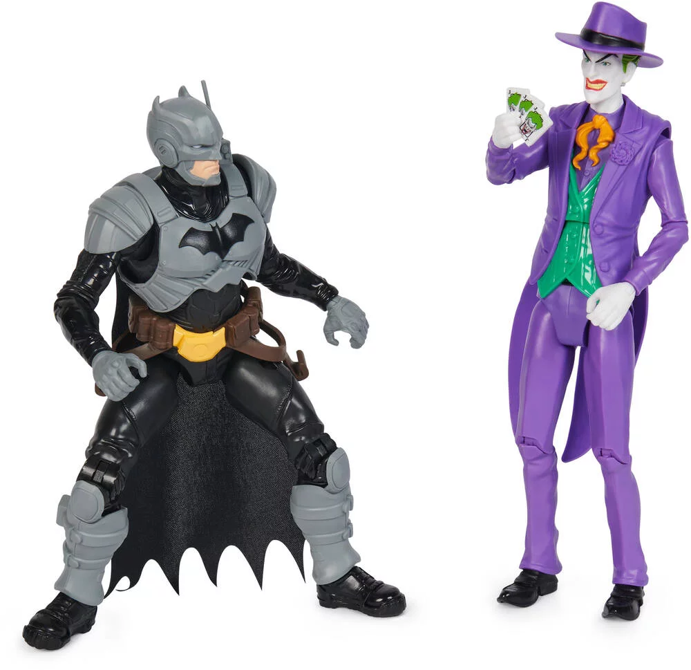 DC COMICS - FIGURINE - BATMAN - BATMAN VS LE JOKER 30CM