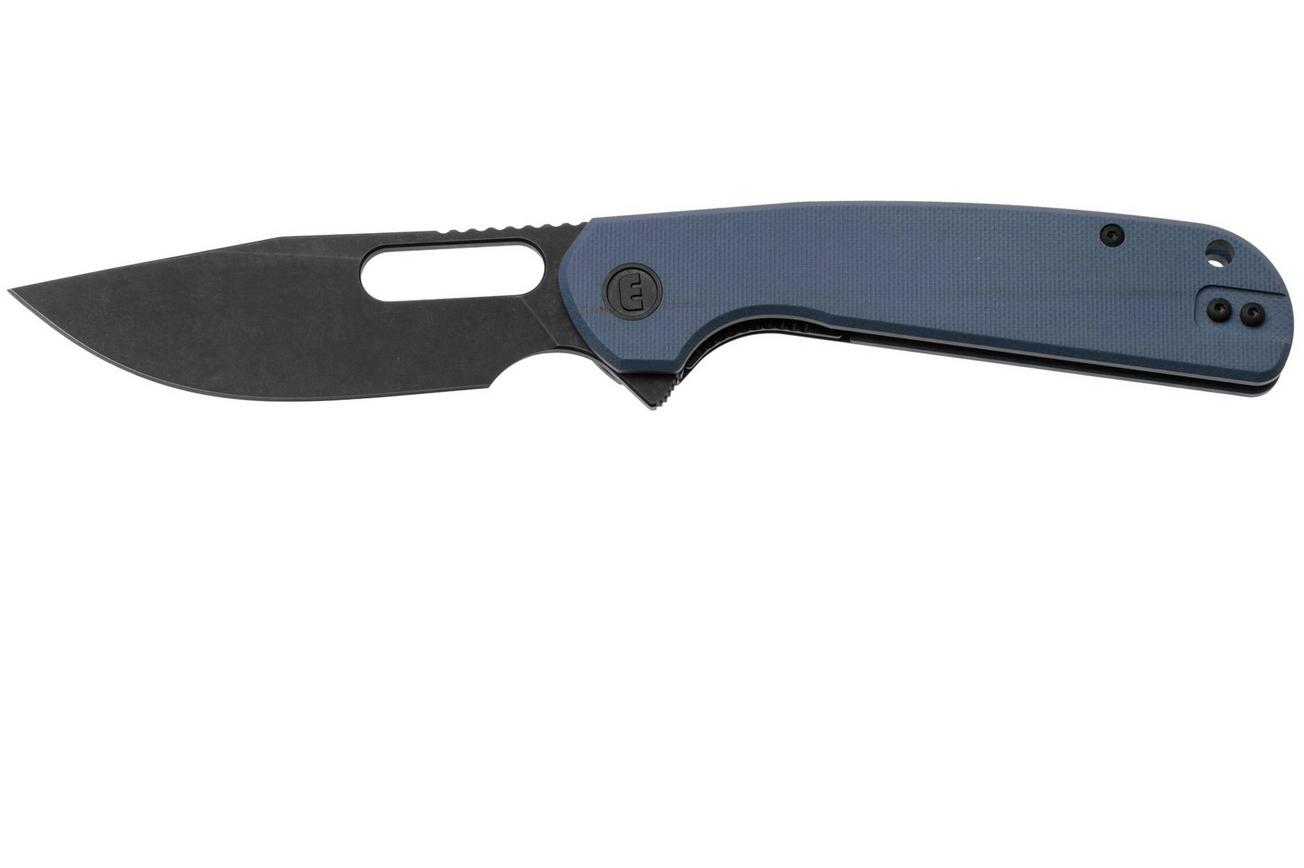 Eutektik Trinity TRI-DBW-R Blackwashed 14C28N, Blue G10, zakmes