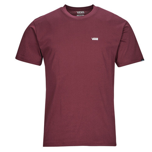 Vans - MN LEFT CHEST LOGO TEE - Bordeaux