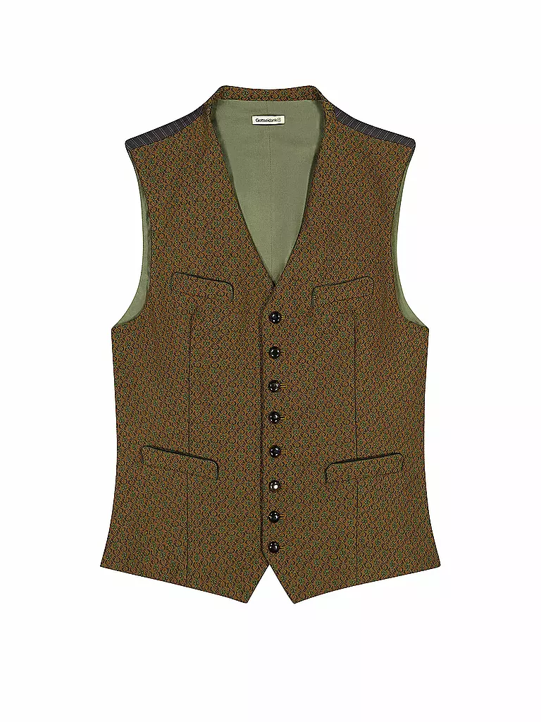 GOTTSEIDANK Trachtengilet ELIAS  braun