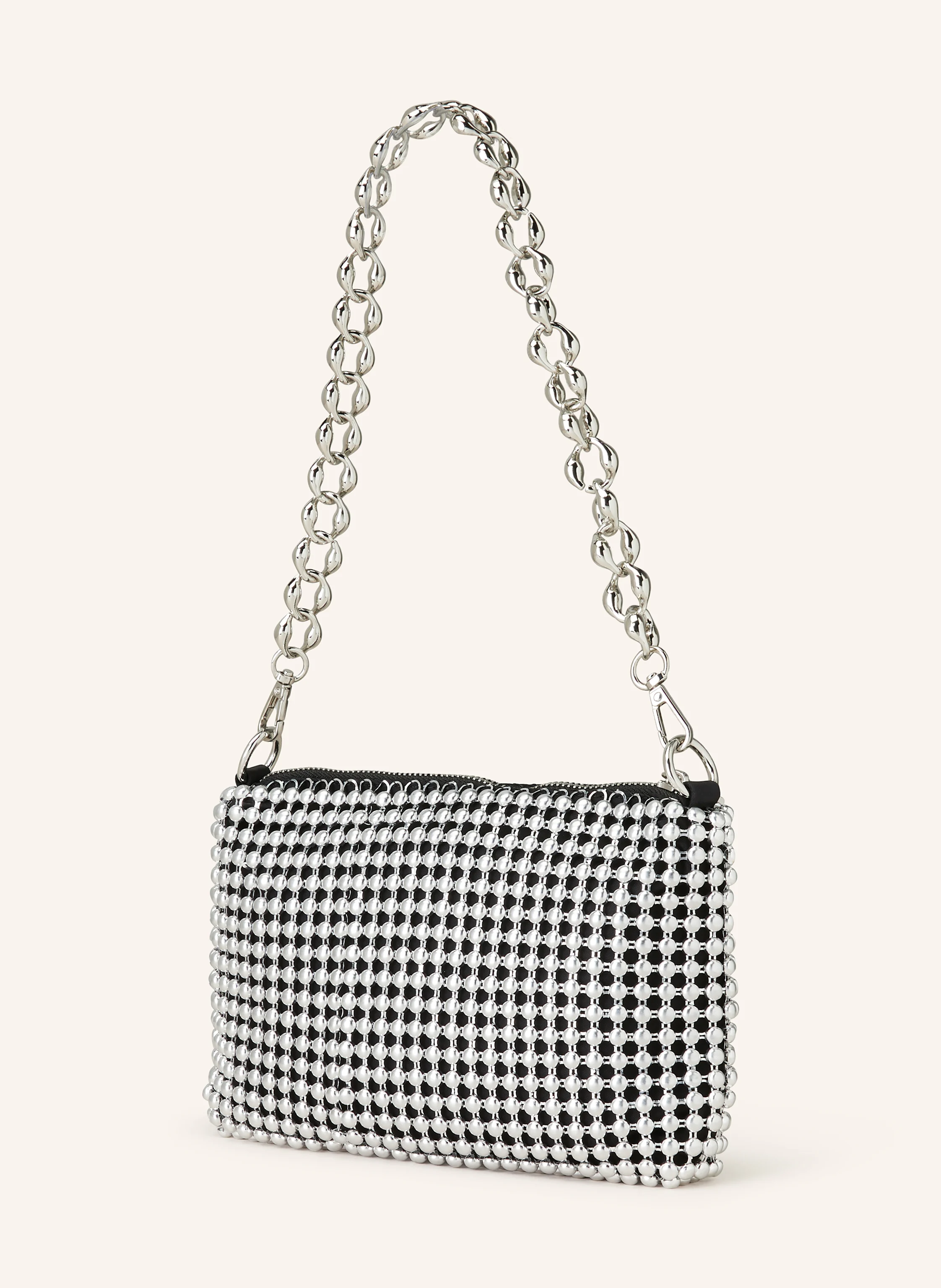 NÚNOO Handtasche LUCIA mit Nieten