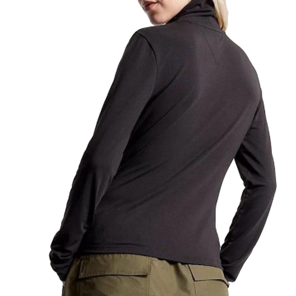 Tommy Hilfiger Pull Noir Femme Tommy Hilfiger Slim Badge