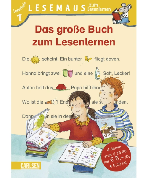 LESEMAUS zum Lesenlernen Sammelbände: Das große Buch zum Lesenlernen
