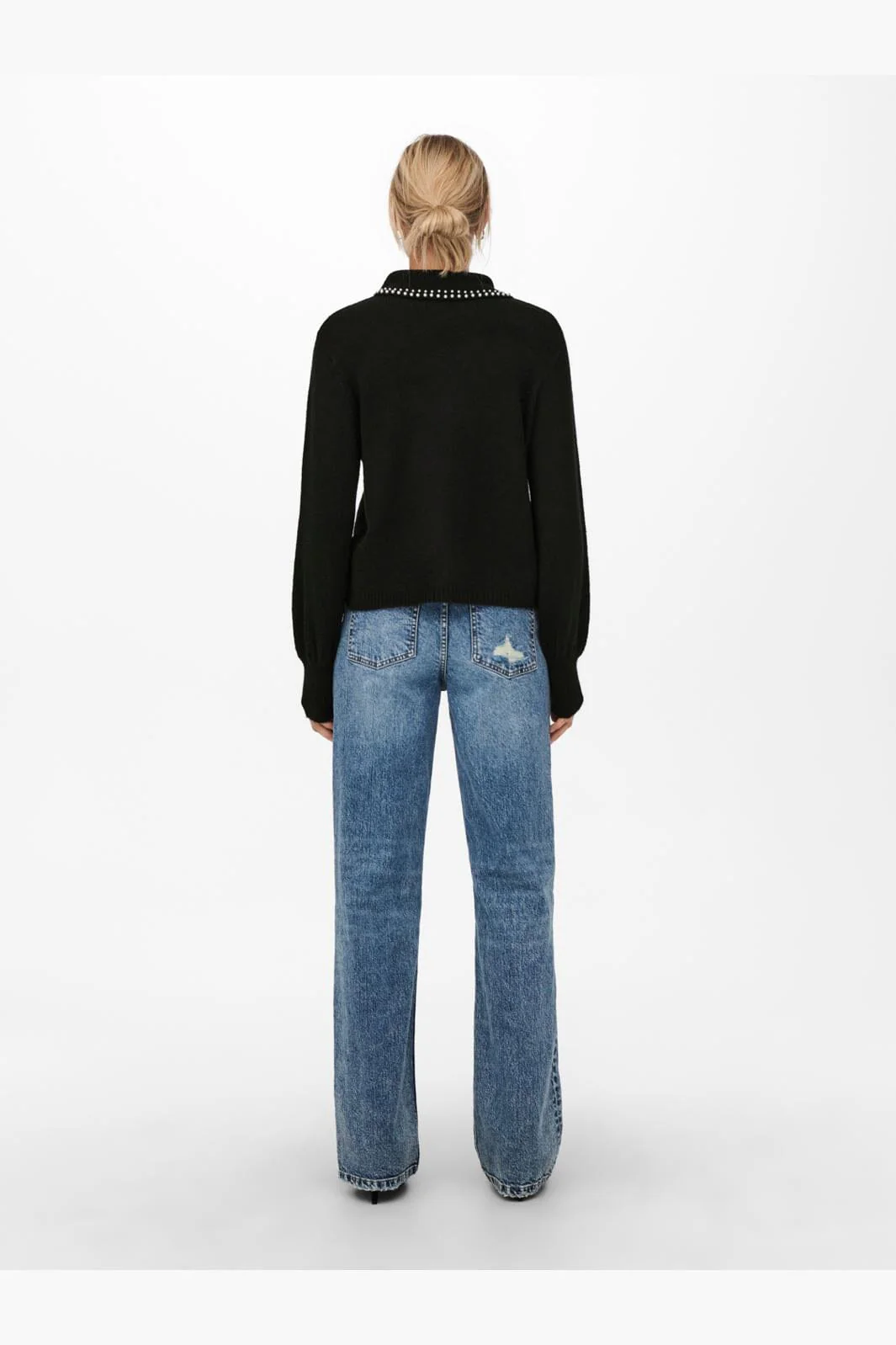 JDY JDYaubray Life L/S Pearl Pullover Knt