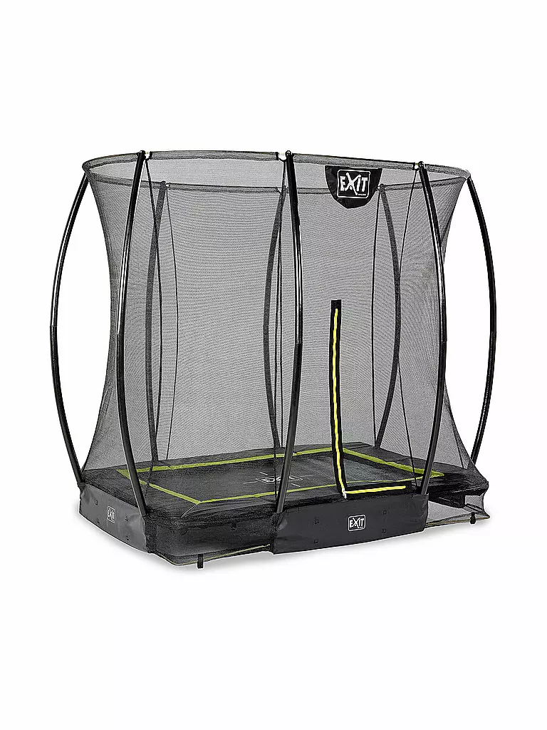 EXIT TOYS Silhouette Bodentrampolin 153x214cm mit Sicherheitsnetz keine Farbe