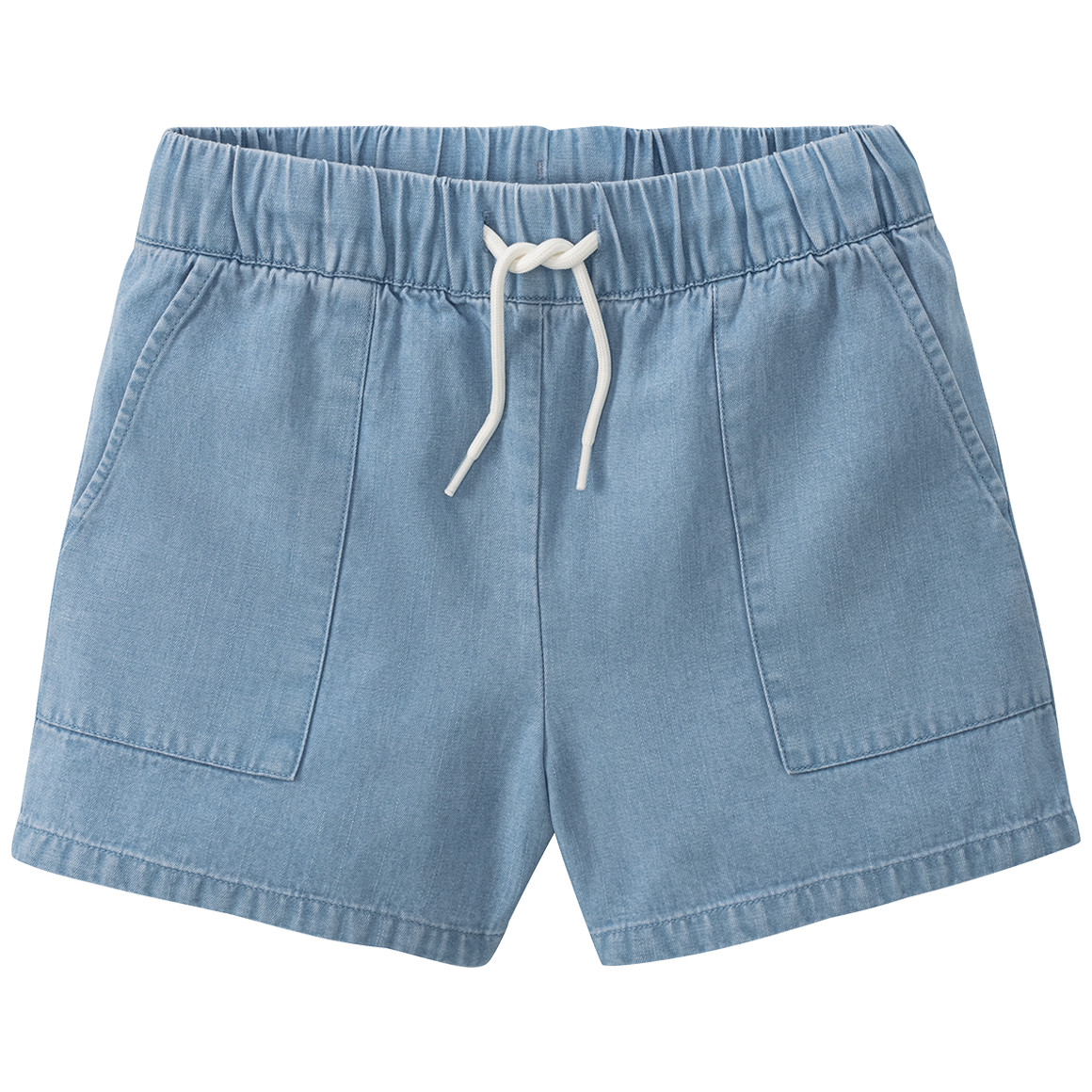 Jonas Nielsen Mädchen Shorts in Denim-Optik hellblau